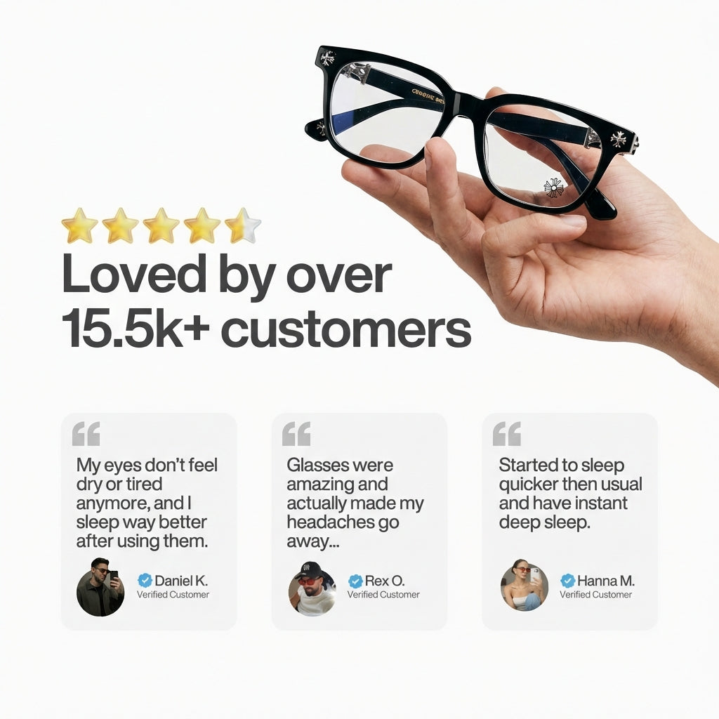 Chrome™ Unisex Blue Light Glasses