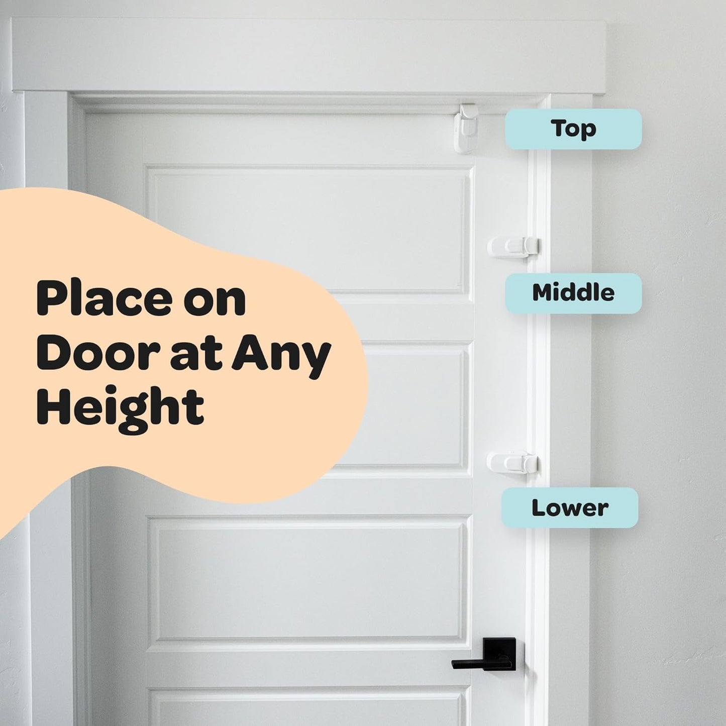 SnapLock™ Child Safety Door Lock
