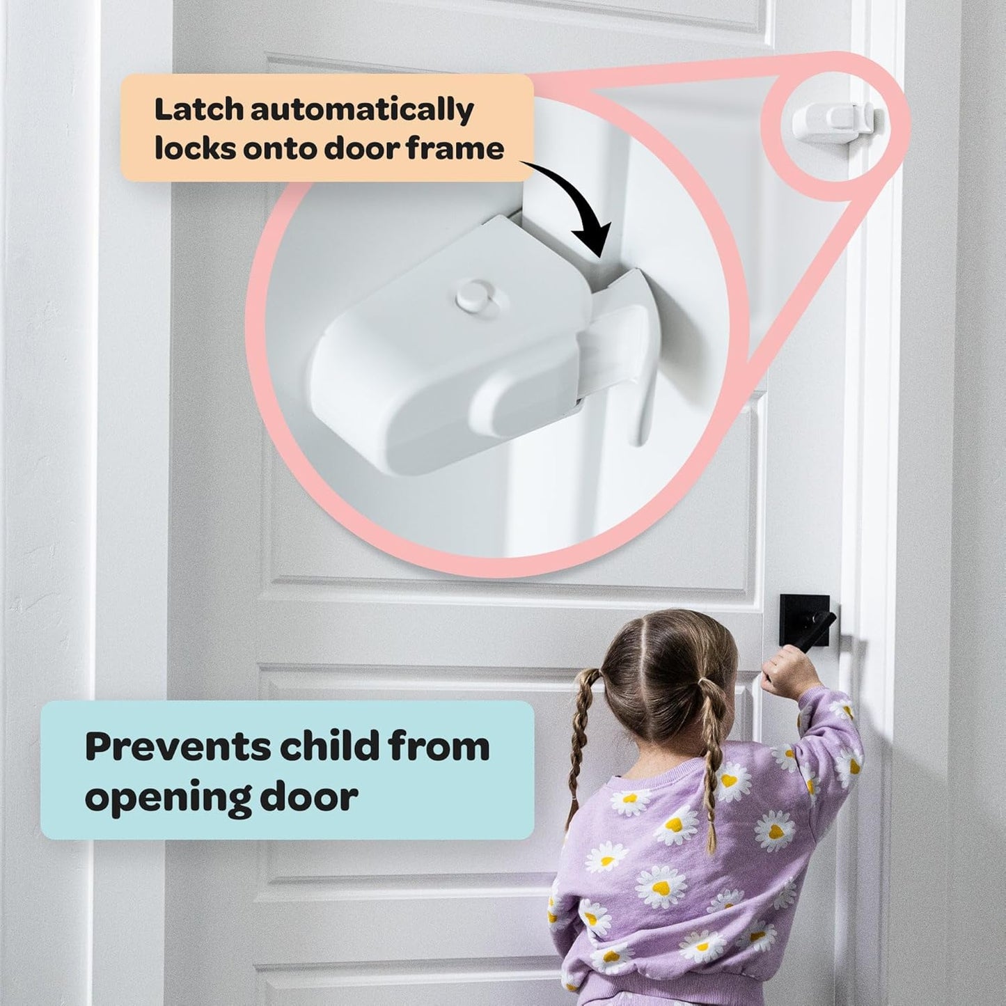 SnapLock™ Child Safety Door Lock