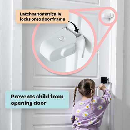 SnapLock™ Child Safety Door Lock